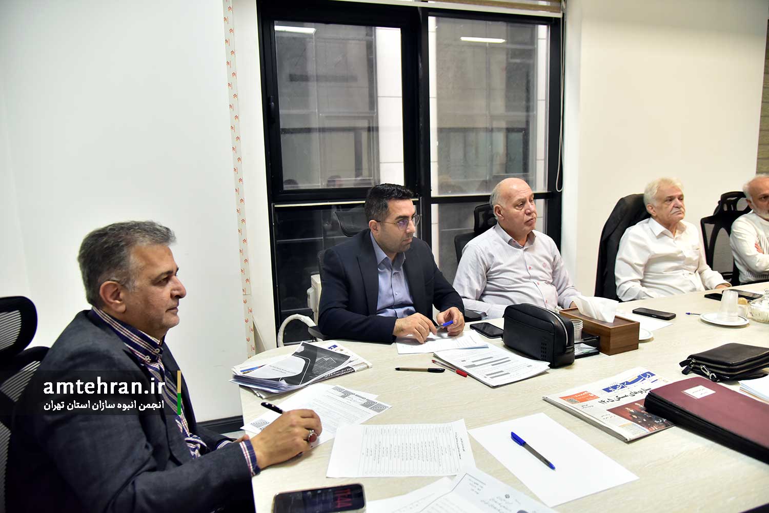 هیات مدیره انجمن انبوه سازان استان تهران