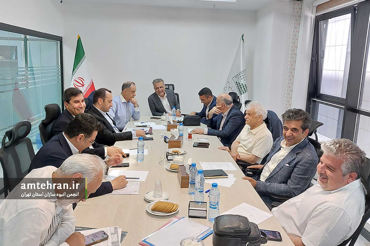 هیات مدیره انجمن انبوه سازان استان تهران