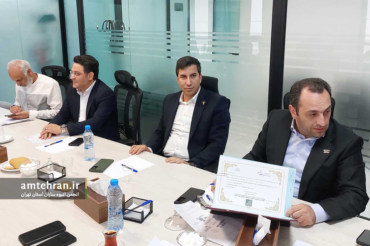 هیات مدیره انجمن انبوه سازان استان تهران